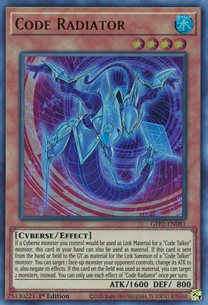 Code Radiator (GFP2-EN081) - Ghosts From the Past: The 2nd Haunting 1st Edition