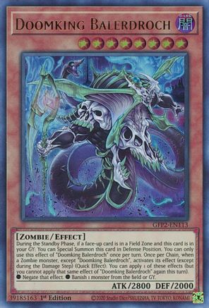Doomking Balerdroch (GFP2-EN113) - Ghosts From the Past: The 2nd Haunting 1st Edition