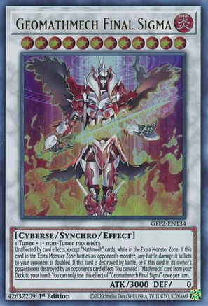 Geomathmech Final Sigma (GFP2-EN134) - Ghosts From the Past: The 2nd Haunting 1st Edition