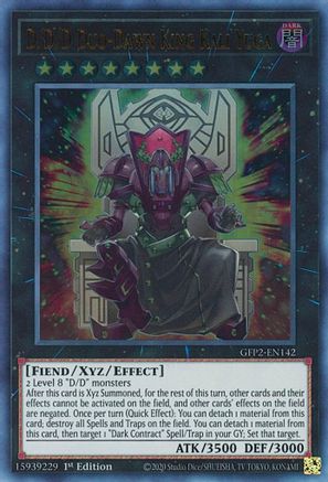 D/D/D Duo-Dawn King Kali Yuga (GFP2-EN142) - Ghosts From the Past: The 2nd Haunting 1st Edition