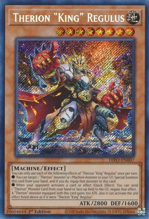 Therion "King" Regulus (DIFO-EN007) - Dimension Force 1st Edition
