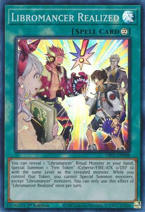 Libromancer Realized (DIFO-EN088) - Dimension Force 1st Edition