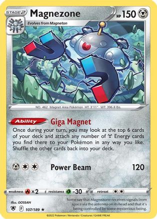 Magnezone 107/189 - Astral Radiance Holofoil