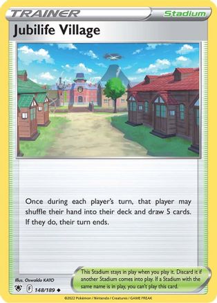 Jubilife Village 148/189 - SWSH10 Astral Radiance