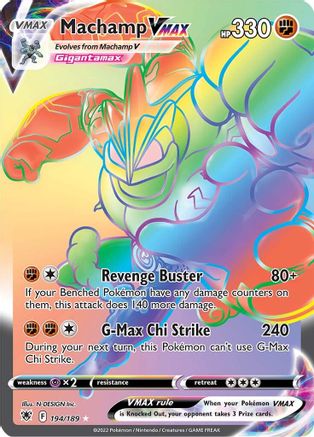 Machamp VMAX 194/189 - Astral Radiance Holofoil