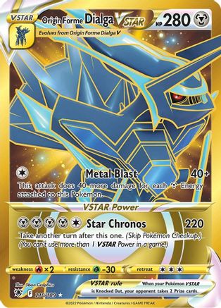 Origin Forme Dialga VSTAR 210/189 - Astral Radiance Holofoil