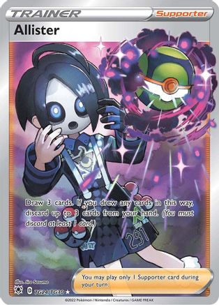Allister - TG24/TG30 - SWSH10 Astral Radiance Trainer Gallery Holofoil