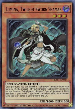 Lumina, Twilightsworn Shaman (LART-EN047) - The Lost Art Promotion Limited