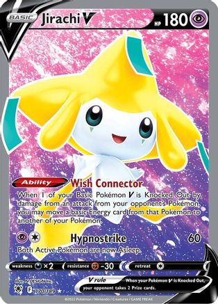 Jirachi V 170/189 - Astral Radiance Holofoil