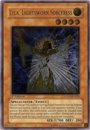 Lyla, Lightsworn Sorceress (UTR) (LODT-EN019) - Light of Destruction 1st Edition