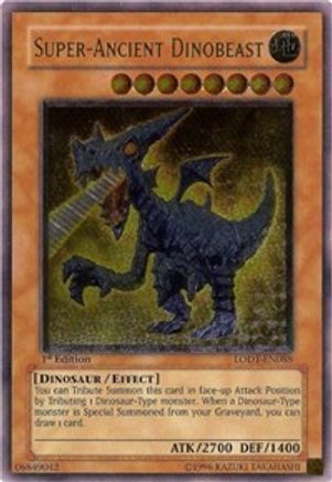 Super-Ancient Dinobeast (UTR) (LODT-EN088) - Light of Destruction 1st Edition