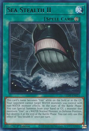 Sea Stealth II (LED9-EN021) - Legendary Duelists: Duels From the Deep 1st Edition