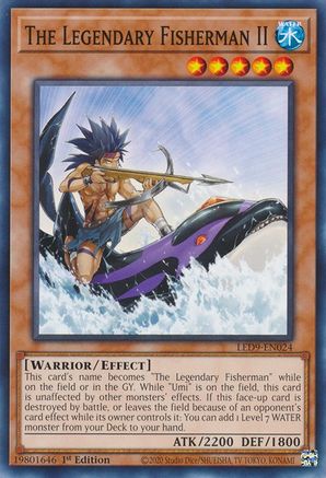 The Legendary Fisherman II (LED9-EN024) - Legendary Duelists: Duels From the Deep 1st Edition