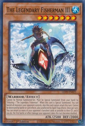 The Legendary Fisherman III (LED9-EN025) - Legendary Duelists: Duels From the Deep 1st Edition