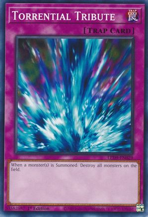 Torrential Tribute (LED9-EN029) - Legendary Duelists: Duels From the Deep 1st Edition