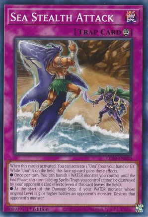 Sea Stealth Attack (LED9-EN030) - Legendary Duelists: Duels From the Deep 1st Edition