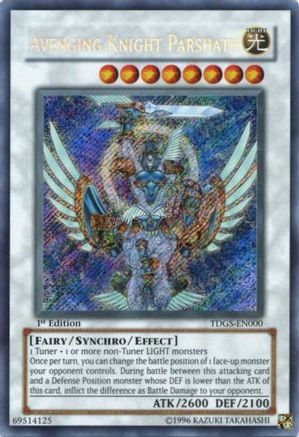 Avenging Knight Parshath (TDGS-EN000) - The Duelist Genesis Unlimited
