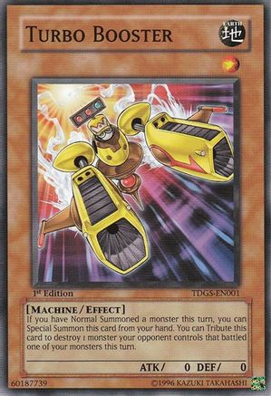 Turbo Booster (TDGS-EN001) - The Duelist Genesis 1st Edition