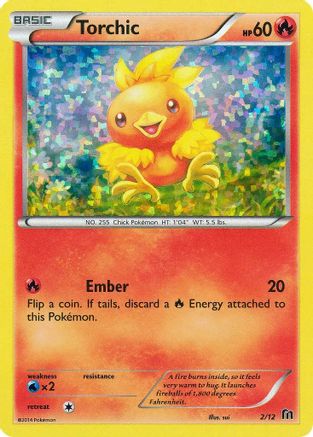 Torchic - 2/12 2/12 - McDonalds Promos 2016 Holofoil
