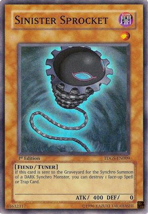 Sinister Sprocket (TDGS-EN009) - The Duelist Genesis 1st Edition