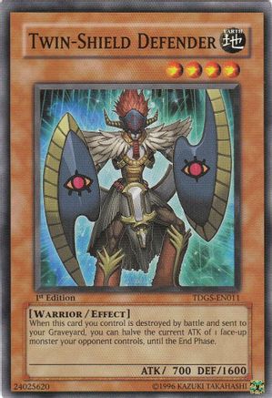 Twin-Shield Defender (TDGS-EN011) - The Duelist Genesis 1st Edition