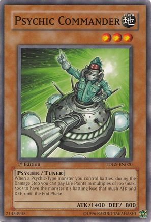 Psychic Commander (TDGS-EN020) - The Duelist Genesis 1st Edition