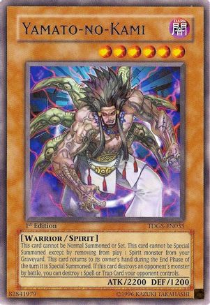 Yamato-no-Kami (TDGS-EN035) - The Duelist Genesis 1st Edition