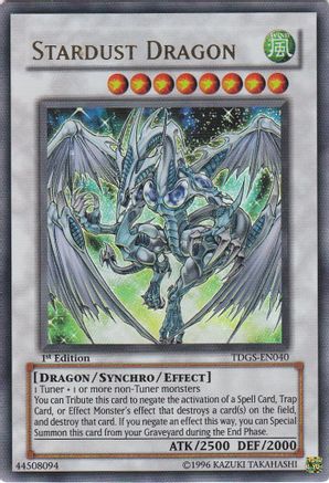 Stardust Dragon (TDGS-EN040) - The Duelist Genesis Unlimited