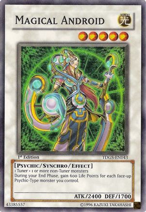 Magical Android (TDGS-EN043) - The Duelist Genesis Unlimited