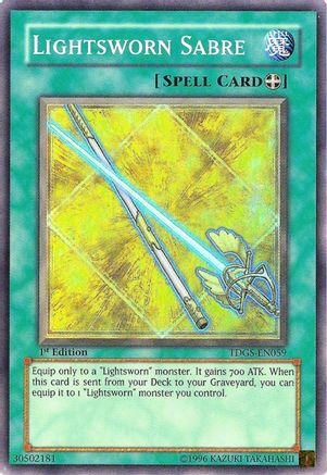 Lightsworn Sabre (TDGS-EN059) - The Duelist Genesis 1st Edition