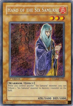 Hand of the Six Samurai (TDGS-EN085) - The Duelist Genesis Unlimited