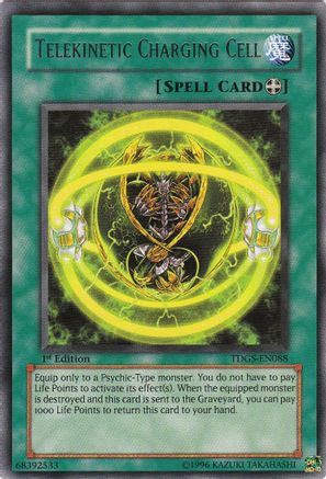 Telekinetic Charging Cell (TDGS-EN088) - The Duelist Genesis 1st Edition