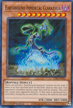 Earthbound Immortal Ccarayhua (LDS3-EN042) - Legendary Duelists: Season 3 1st Edition