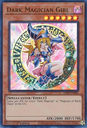 Dark Magician Girl (LDS3-EN082) - Legendary Duelists: Season 3 1st Edition