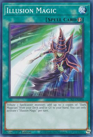 Illusion Magic (LDS3-EN094) - Legendary Duelists: Season 3 1st Edition