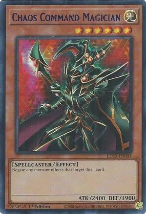 Chaos Command Magician (Blue) (LDS3-EN083) - Legendary Duelists: Season 3 1st Edition