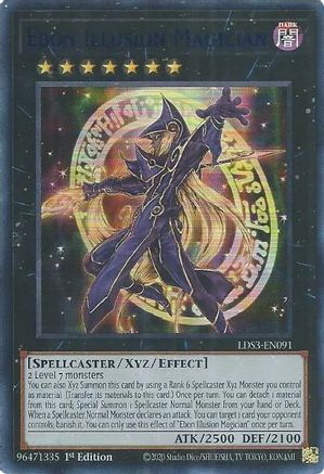 Ebon Illusion Magician (Blue) (LDS3-EN091) - Legendary Duelists: Season 3 1st Edition