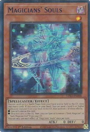 Magicians' Souls (Blue) (LDS3-EN088) - Legendary Duelists: Season 3 1st Edition