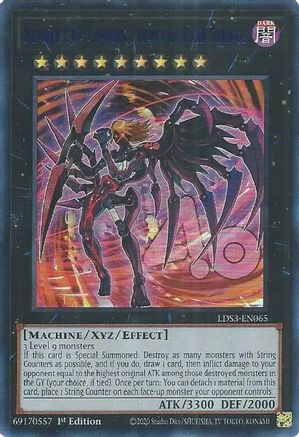 Number C40: Gimmick Puppet of Dark Strings (Blue) (LDS3-EN065) - Legendary Duelists: Season 3 1st Edition