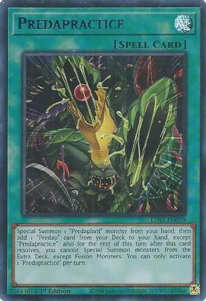 Predapractice (Blue) (LDS3-EN079) - Legendary Duelists: Season 3 1st Edition
