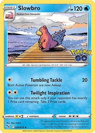 Slowbro 20/78 - Pokmon GO