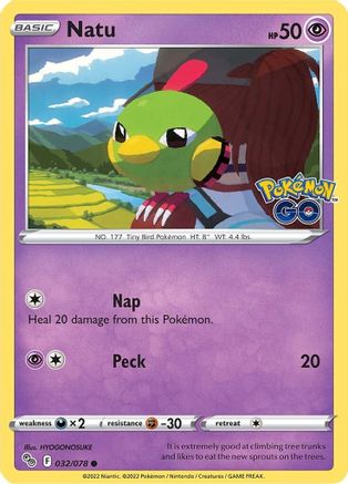 Natu 32/78 - Pokmon GO