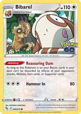 Bibarel 60/78 - Pokmon GO