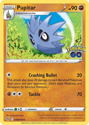 Pupitar 38/78 - Pokmon GO