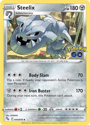 Steelix 44/78 - Pokmon GO