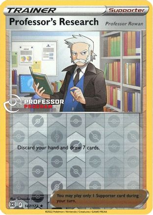 Professor's Research - 147/172 (2021) 147 - Professor Program Promos Reverse Holofoil