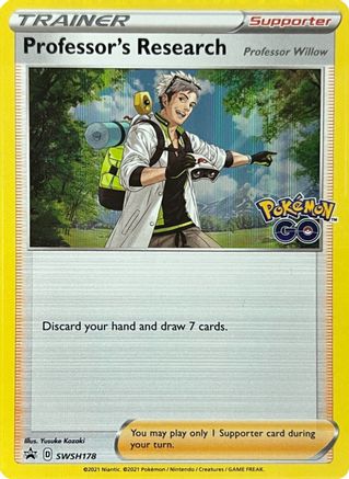 Professor's Research - SWSH178 SWSH178/307 - SWSH Sword & Shield Promo Cards Holofoil