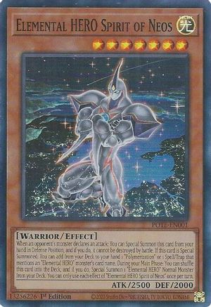 Elemental HERO Spirit of Neos (POTE-EN001) - Power of the Elements Unlimited