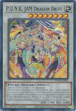 P.U.N.K. JAM Dragon Drive (POTE-EN046) - Power of the Elements Unlimited