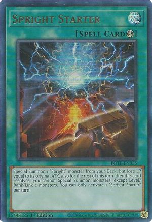 Spright Starter (POTE-EN055) - Power of the Elements 1st Edition